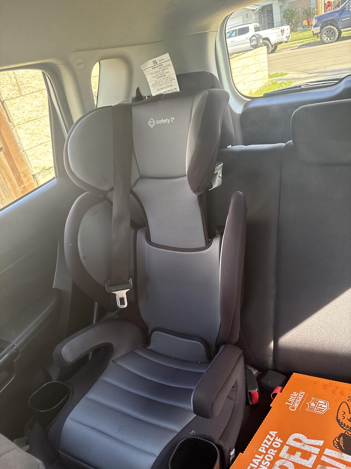 Safety 1st Grow and Go 2-in-1 Booster Car Seat with ComfortWings, Crushed Grape customer photo 1