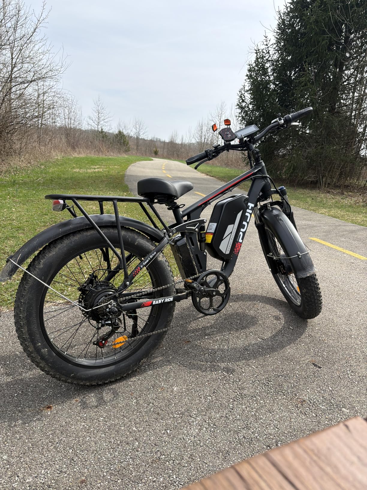 6000W Max Speed 45MPH Dual Motor Electric Bike for Adults, 60V 1200Wh Removable Battery with 24