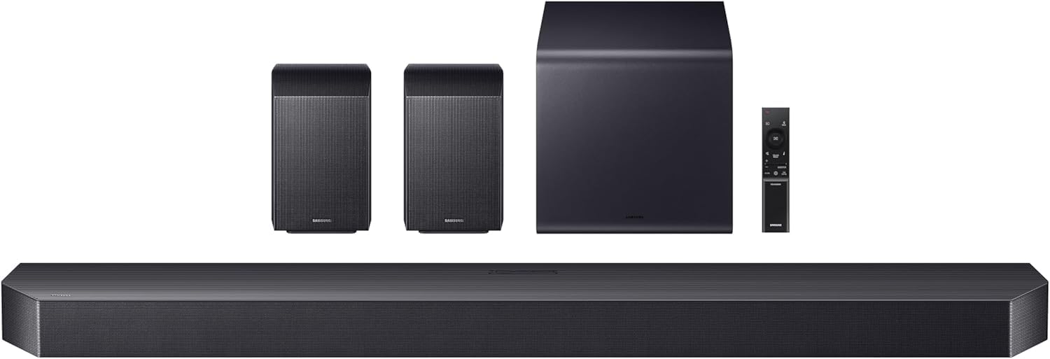 Samsung Soundbar HW-Q990F/ZF 2025 - Dolby Atmos Wireless, Q-Symphony, 11.1.4 Channels, SpaceFit Sound Pro and Compatible with Voice Assistants customer photo 1