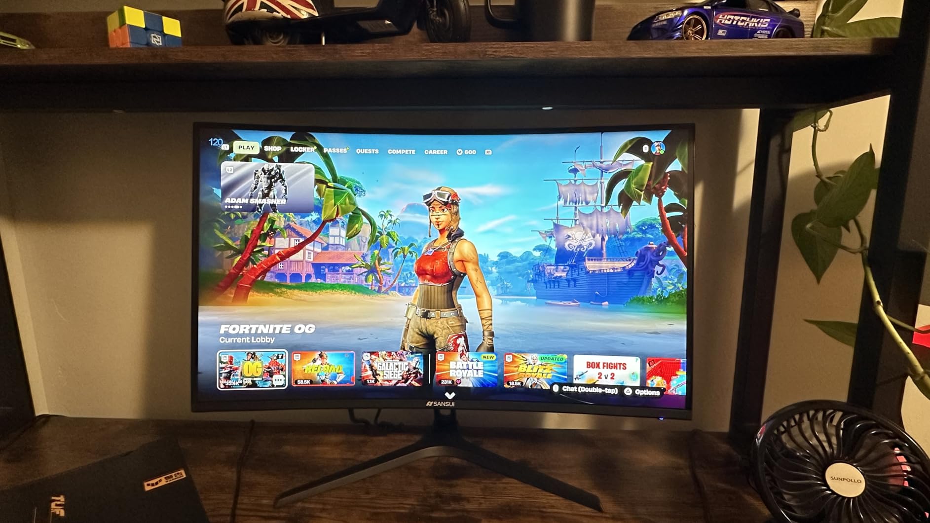 SANSUI 27 Inch WQHD 2560X1440 Curved Gaming Monitor, 180Hz MPRT 1ms Computer Monitor, HDMI2.0 x 2, DP1.2 x 2, Freesync, Curved 1500R, 5000:1 Contrast Ratio, 120% sRGB, HDR(ES-G27C1Q DP Cable Included) customer photo 1