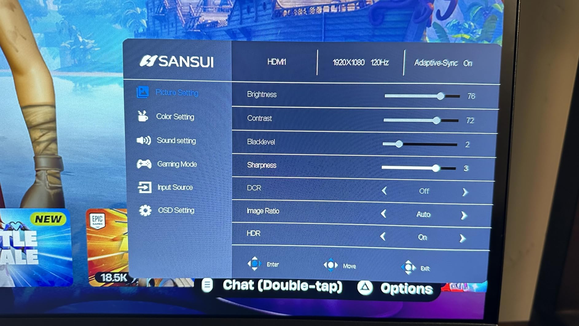 SANSUI 27 Inch WQHD 2560X1440 Curved Gaming Monitor, 180Hz MPRT 1ms Computer Monitor, HDMI2.0 x 2, DP1.2 x 2, Freesync, Curved 1500R, 5000:1 Contrast Ratio, 120% sRGB, HDR(ES-G27C1Q DP Cable Included) customer photo 2