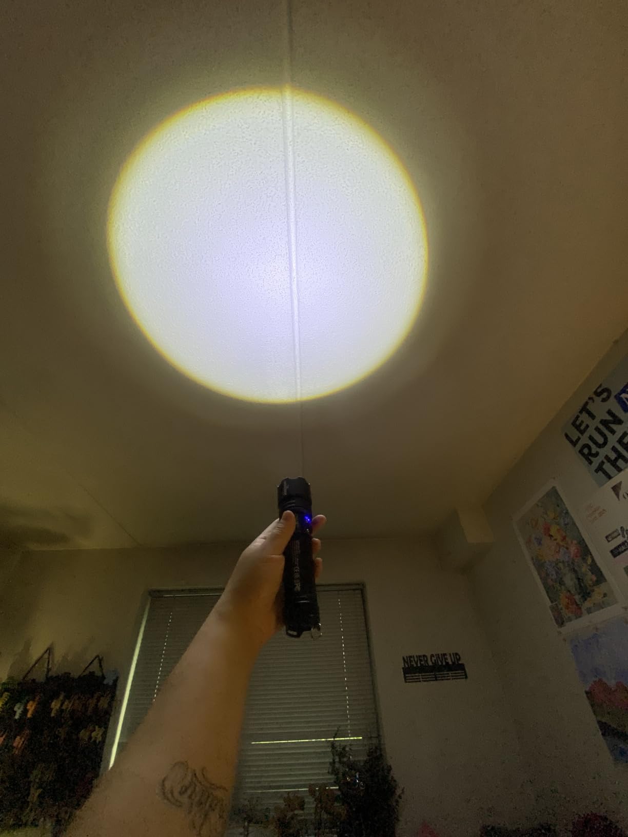 Flashlight 10000 High Lumens Rechargeable - 30W Super Bright LED Flash Light | 5000ft Beam & 12H Long Lasting USB C High Powered Handheld Police Flashlight customer photo 2