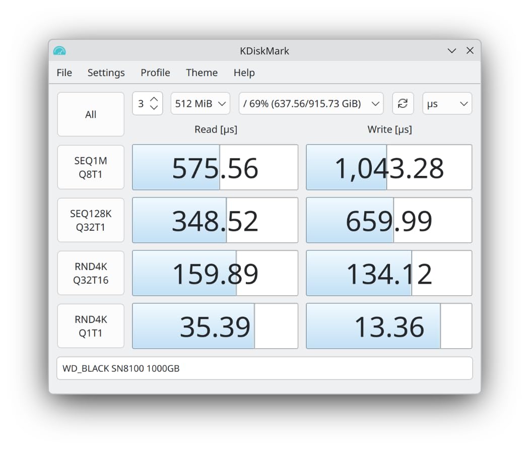 WD_Black SN8100 1TB NVMe SSD - PCIe 5.0x4, M.2 2280, Up to 14,900MB/s Read Speed customer photo 2