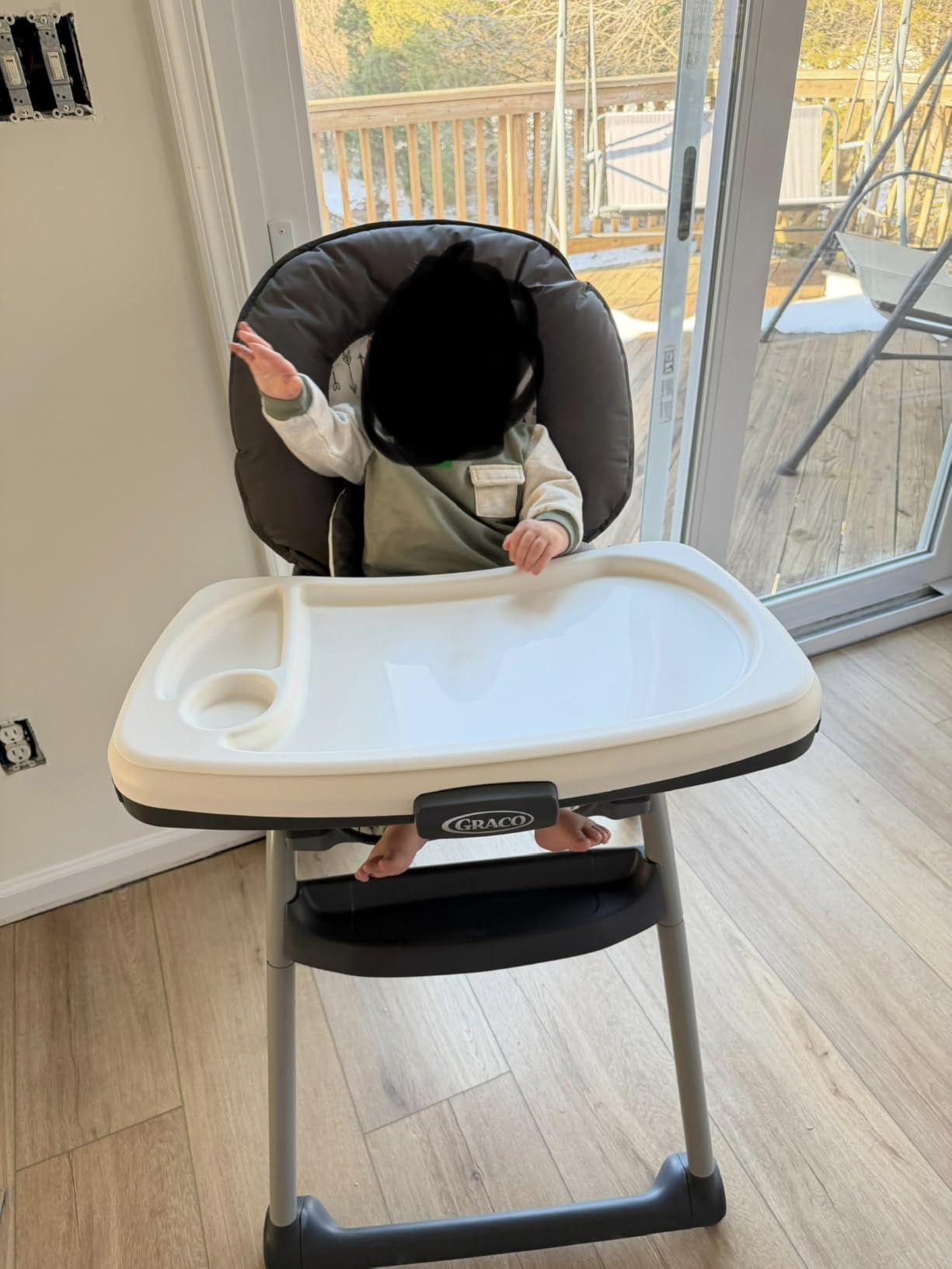 Graco Table2Table Lux Highchair, 6 Growing Stages from Infant High Chair to Big Kid Chair and Table, Rhodes customer photo 2