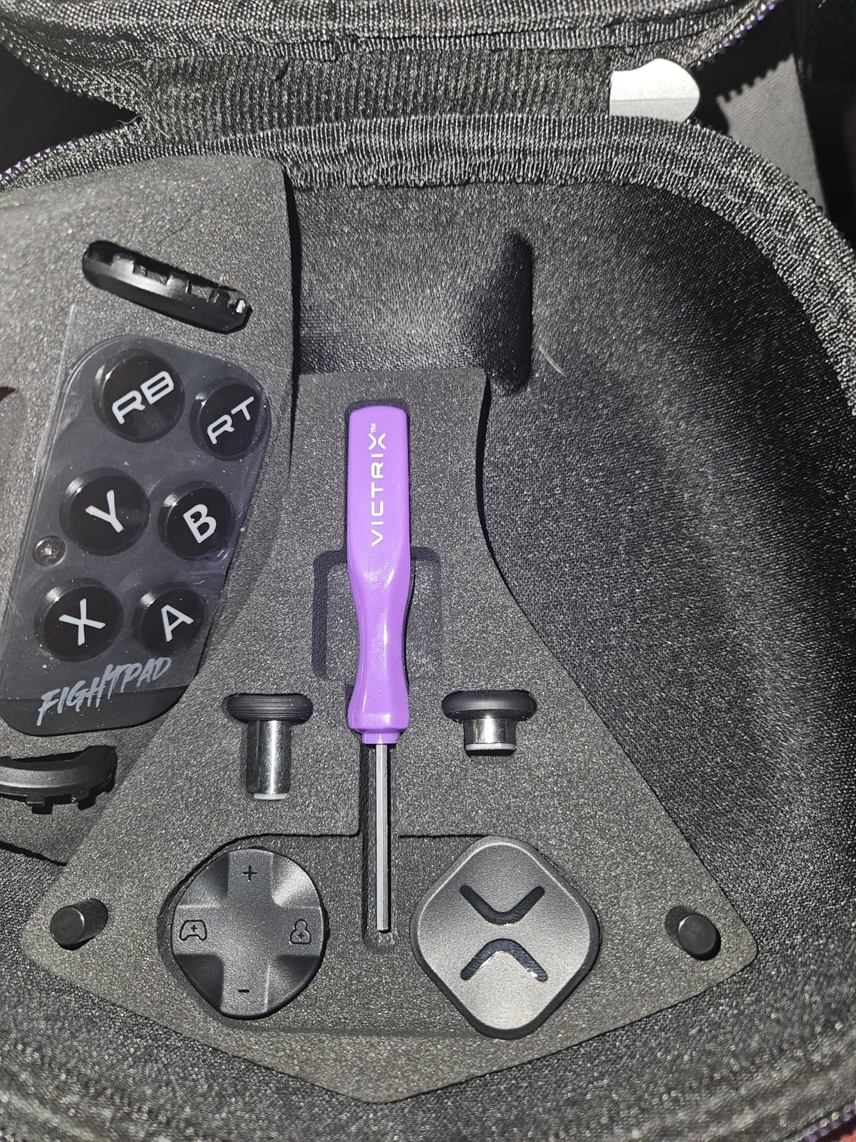 Turtle Beach Victrix Pro BFG Reloaded Wireless Gaming Controller Licensed for Xbox Series X|S, Xbox One, PC Gamepad, Bluetooth, Fightpad, Hall-Effect Thumbsticks/Triggers, Customizable Controls, Black customer photo 2