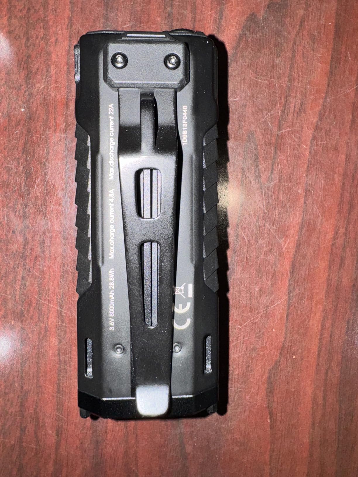 Nitecore EDC37 8000 Lumens Flat Shape Flashlight, USB-C Fast Charging with Digital OLED Display and Safety Lock Sticker customer photo 1