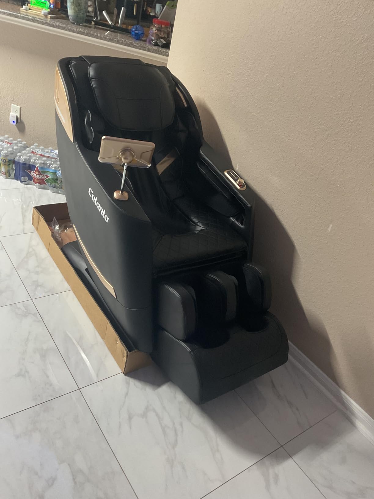 Culanta Massage Chair Full Body, Zero Gravity SL-Track Shiatsu Massage Recliner Chair with Body Scan, Airbags, Foot Rollers, Deep Yoga Stretch, Heating customer photo 2