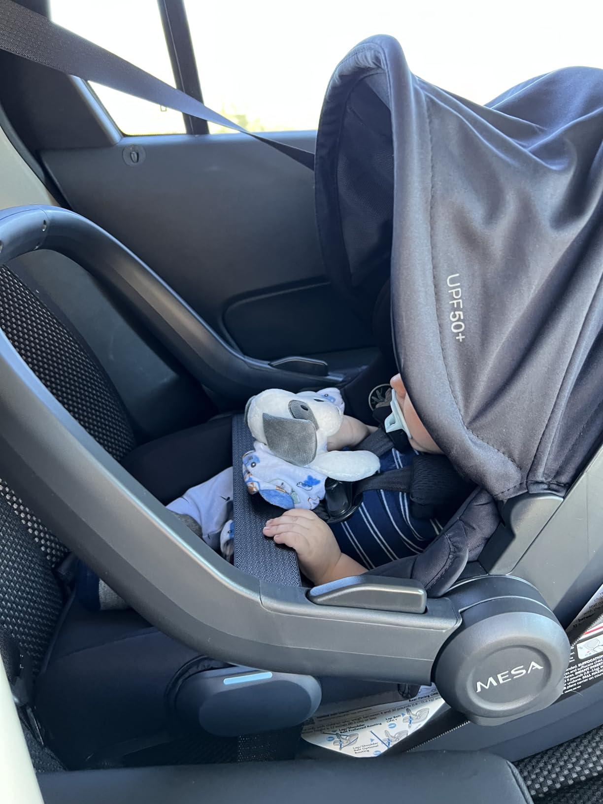 UPPAbaby Mesa V3 Infant Car Seat - Easy Installation + SmartSecure Technology - Base + Infant Insert Included customer photo 1