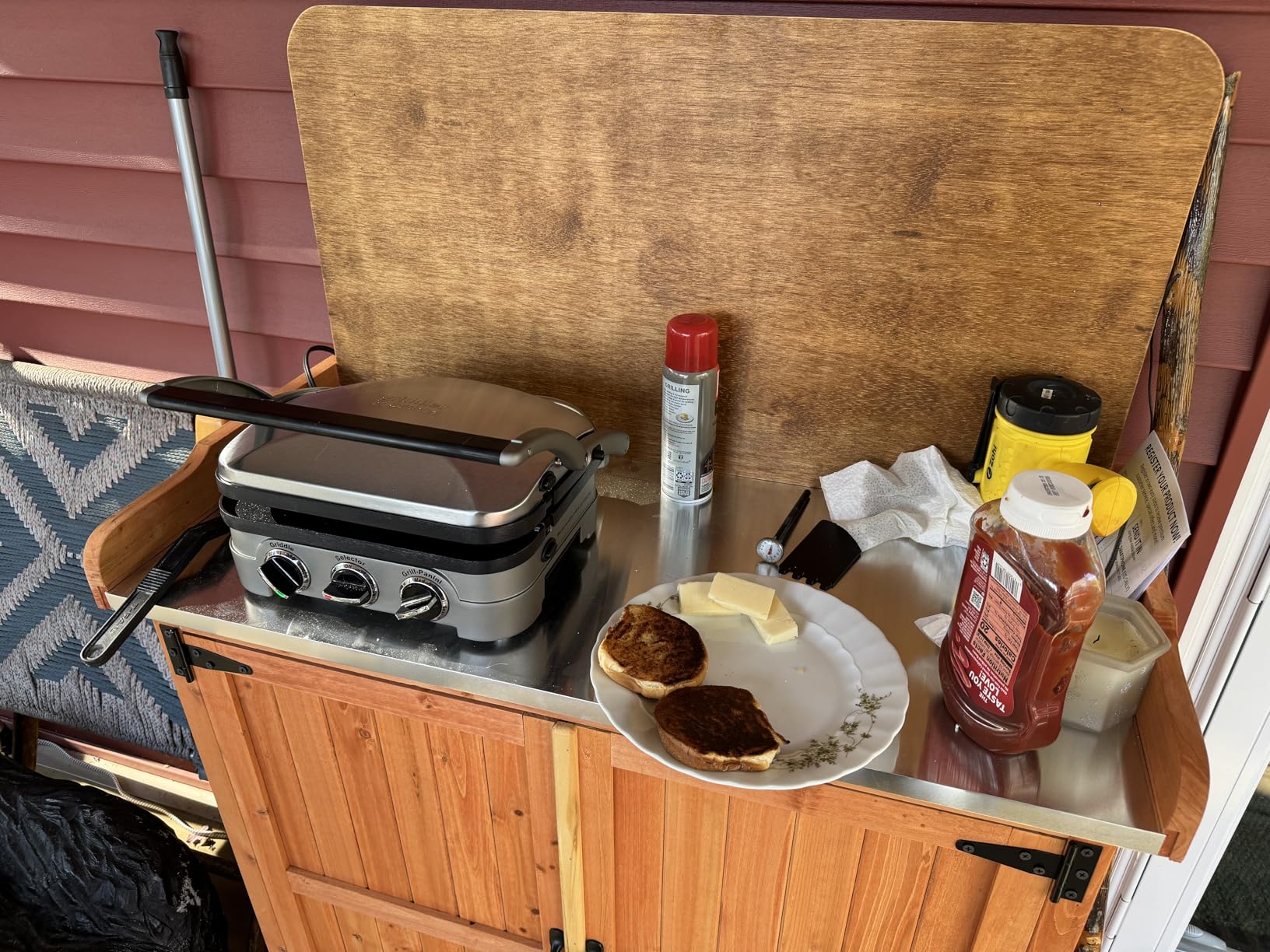 Cuisinart Griddler Indoor Grill, Panini Press, Sandwich Maker & More, 5-in-1 Grilling, Dishwasher-Safe Nonstick Cooking Plates, GR-4NNAS, Stainless Steel customer photo 1