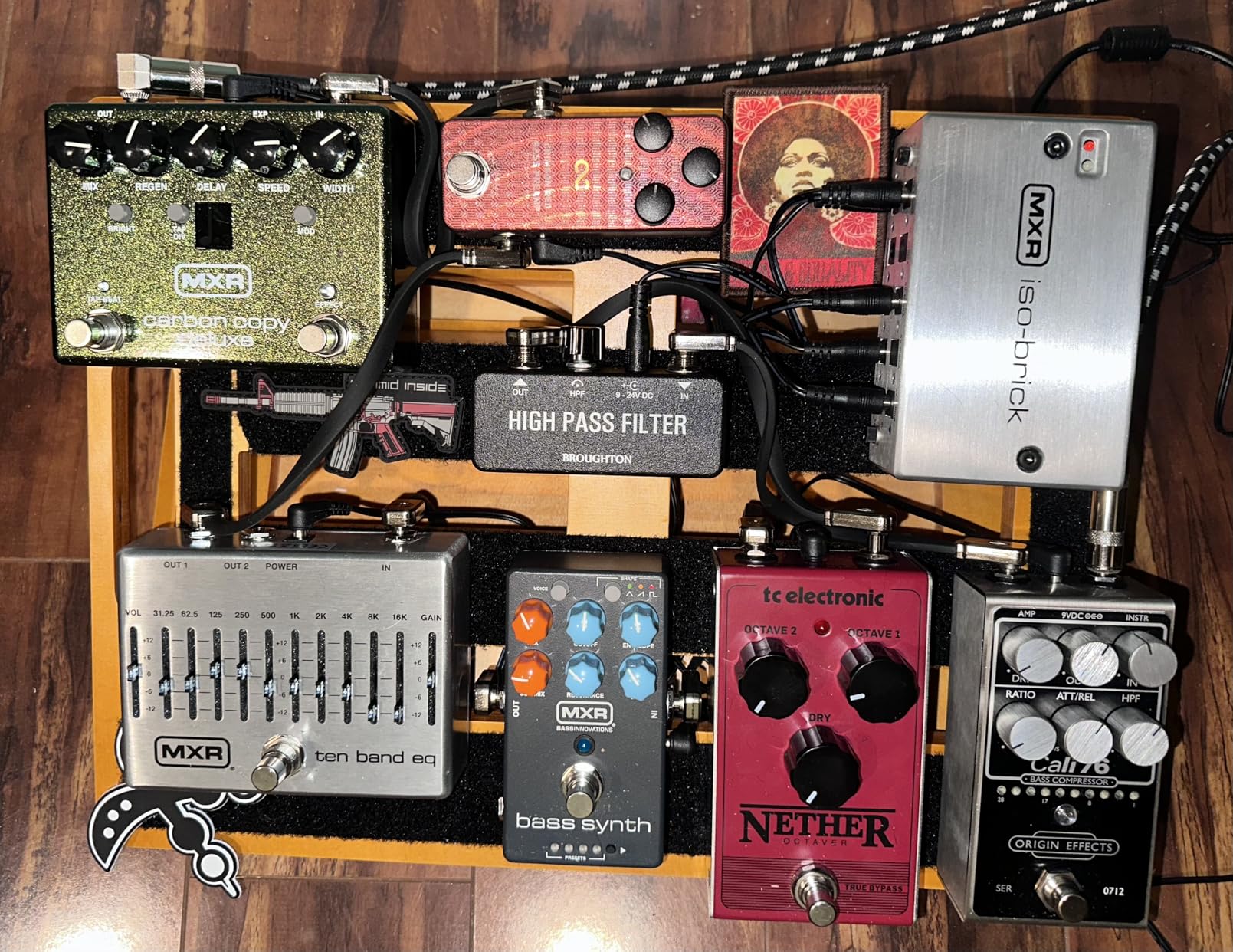 MXR Bass Synth Effects Pedal customer photo 2