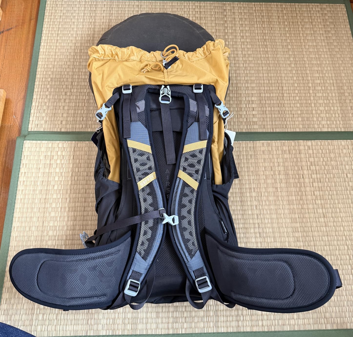 Osprey Hikelite 18L Durable Hiking Backpack - Travel Daypack with Rain Cover for Men and Women, Tungsten Yellow customer photo 1