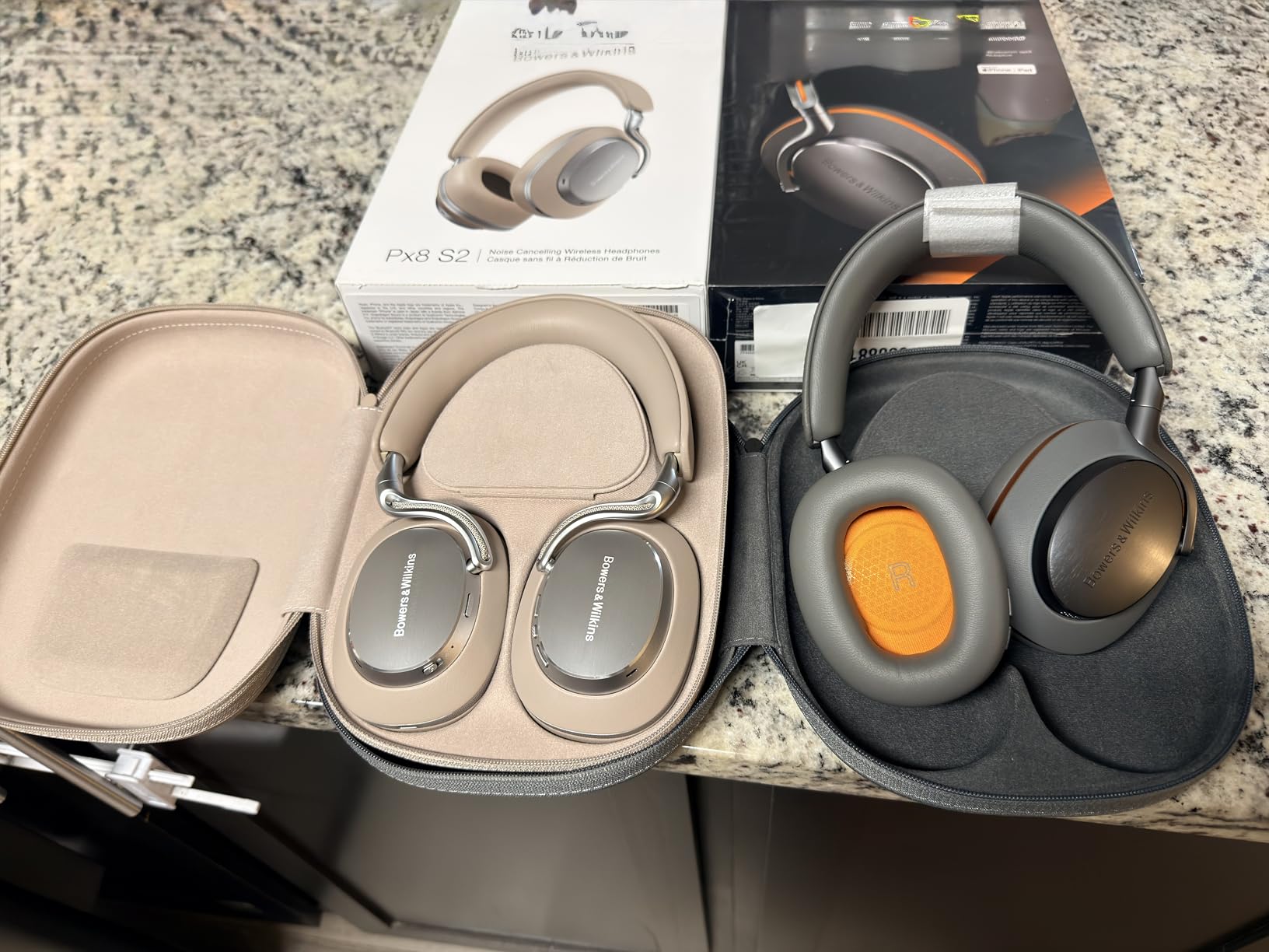 Bowers & Wilkins Px8 S2 Wireless Over-Ear Headphones, Onyx Black, Bluetooth Headphones with Active Noise Cancelling, Hi-Res Audio, 30 Hours of Playtime, USB-C 15-Min Quick Charging customer photo 2