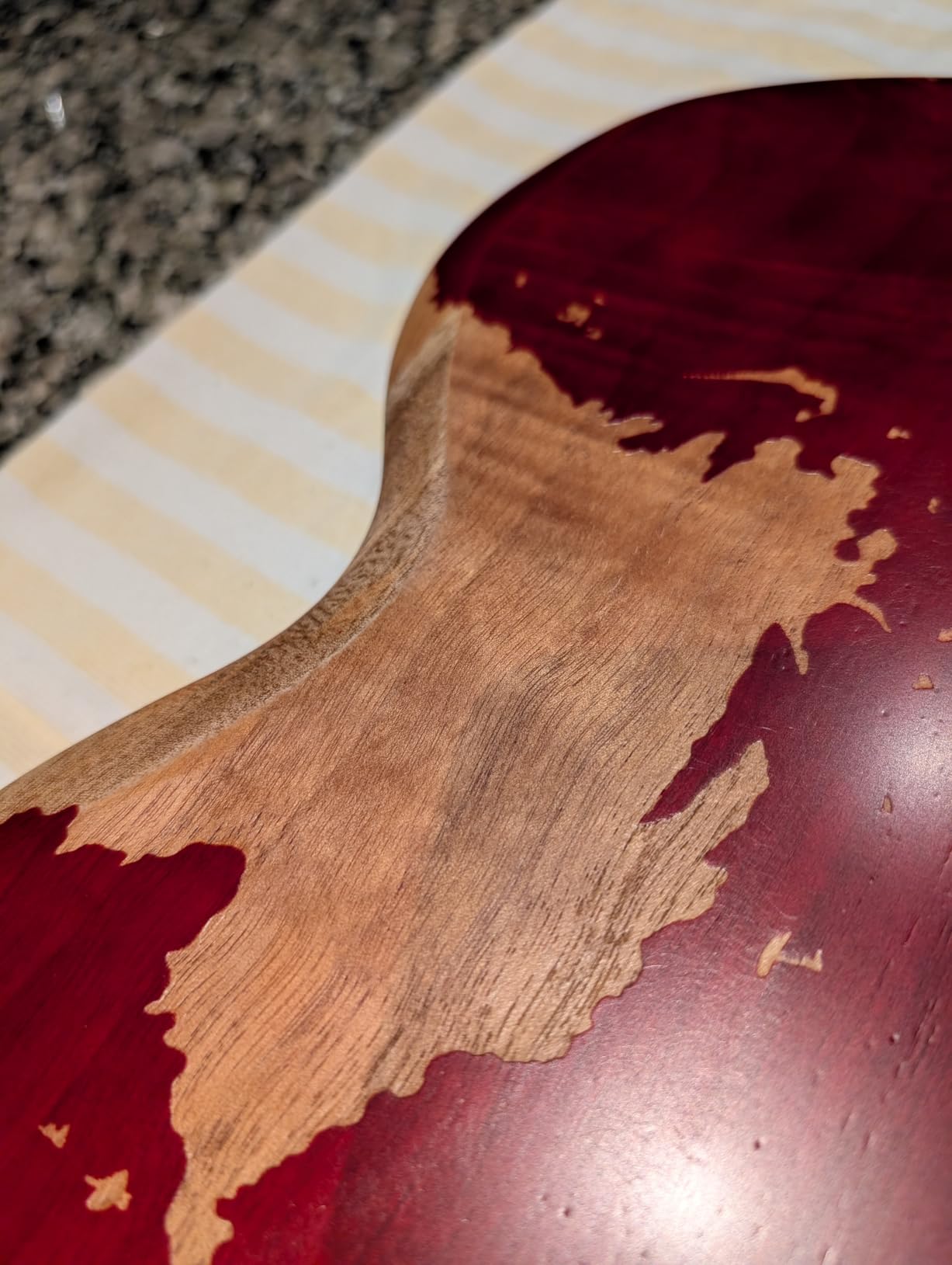 KGD Relic Electric Guitar, Solid Body Electric Guitar With Mahogany Body and Neck, Rosewood Fingerboard, Bone Nut, SG style 6-String Guitar customer photo 2