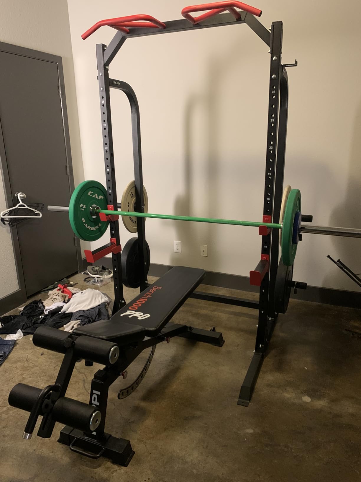 RitFit Elite 7ft Olympic Barbell - 45lb Barbell for Weightlifting and Powerlifting, 500lbs Capacity customer photo 2