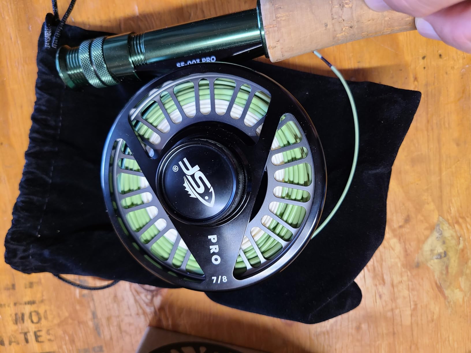 SF SF-003 Pro Fly Fishing Reel for Freshwater,CNC Precision Machining Process,Mid Arbor Design,Smooth Drag System,Lightweight Aluminum Body customer photo 1