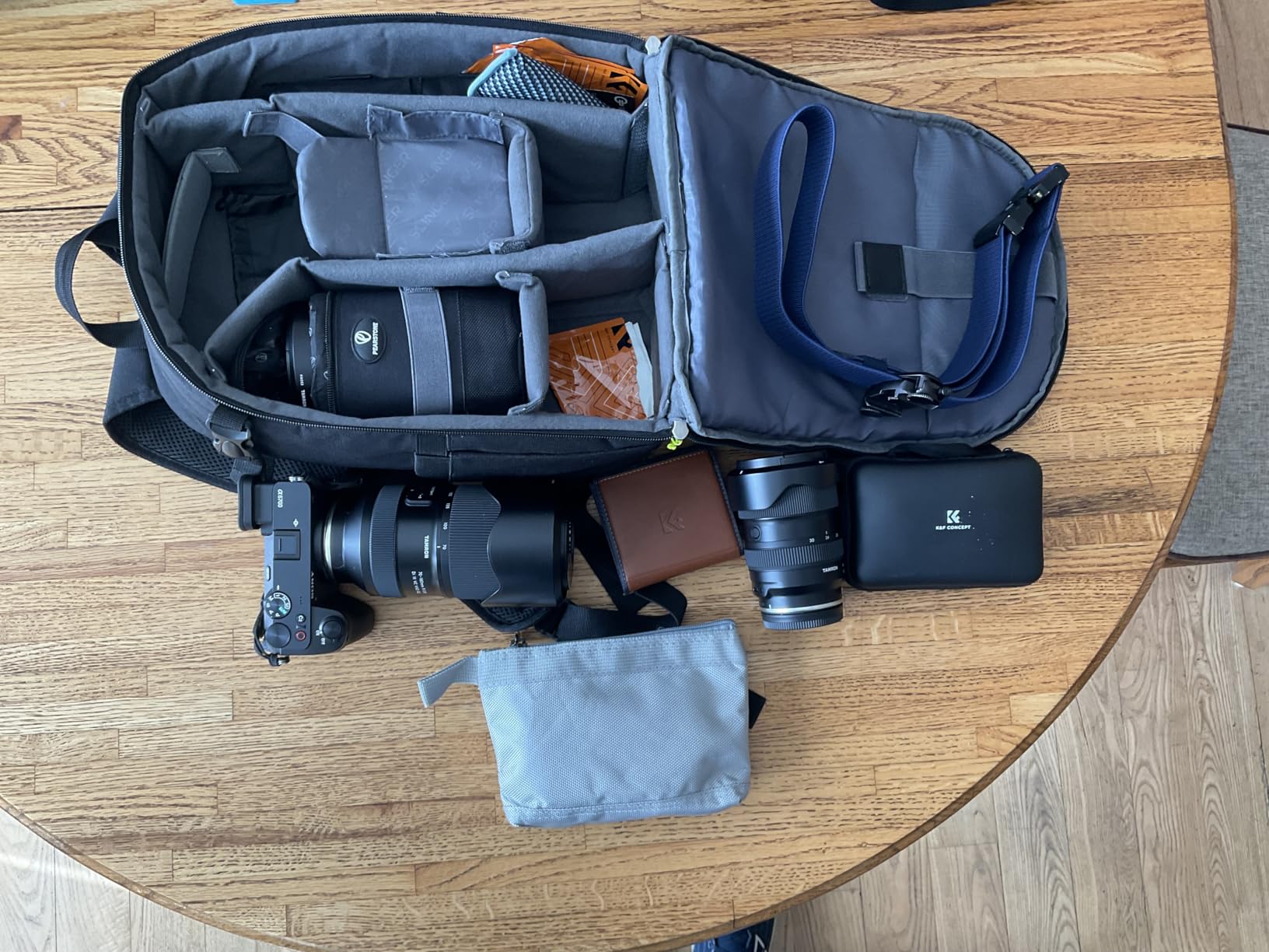 K&F CONCEPT Lightweight Camera Backpack Bag with Tripod Strap & Rain Cover customer photo 1