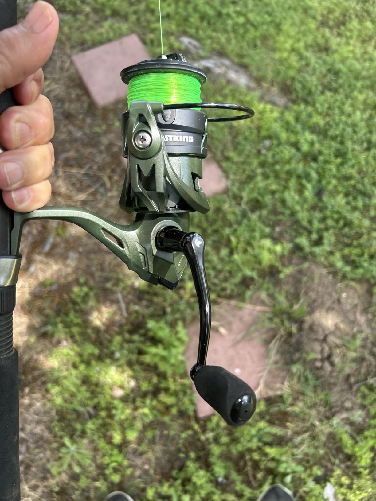 KastKing Spartacus II Spinning Reel - Sealed Carbon Fiber 22LBs Max Drag - 7+1 Stainless BB for Saltwater&Freshwater - 5.2:1 Gear Ratio customer photo 1