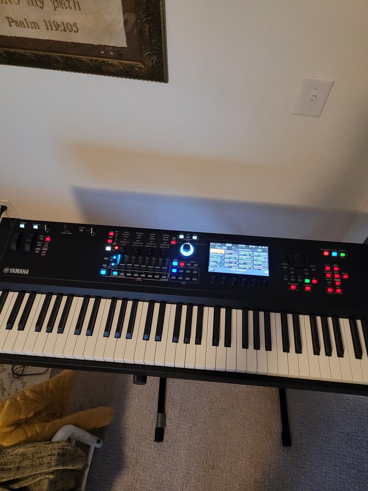 Yamaha MODX M8 88-Key Music Synthesizer, Graded Hammer Action, Performance Focused for Next Generation Sound Exploration customer photo 2