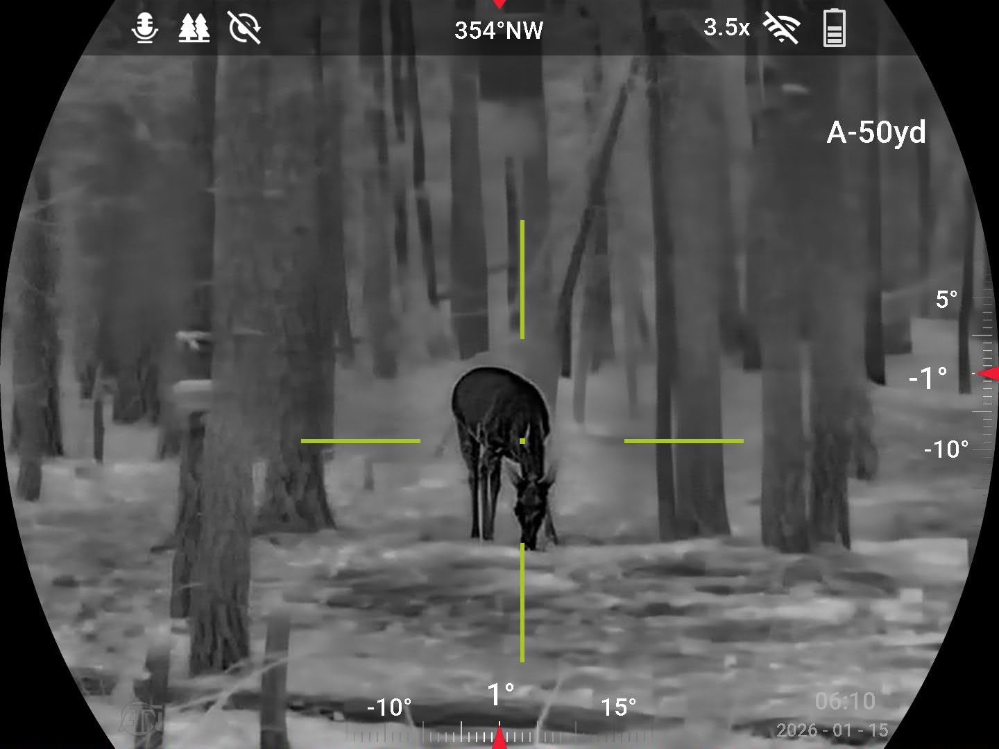 ATN Thor 6 Mini Compact Thermal Scope, 12μm, ≤18mK NETD customer photo 1
