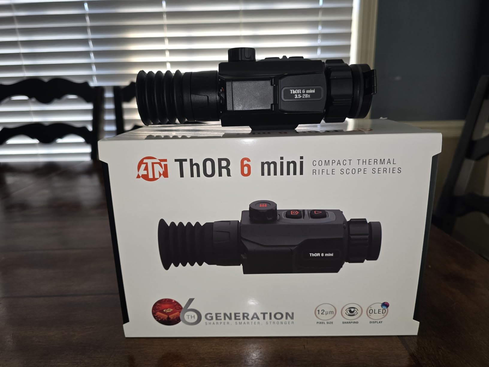 ATN Thor 6 Mini Compact Thermal Scope, 12μm, ≤18mK NETD (High-End Configuration) customer photo 2