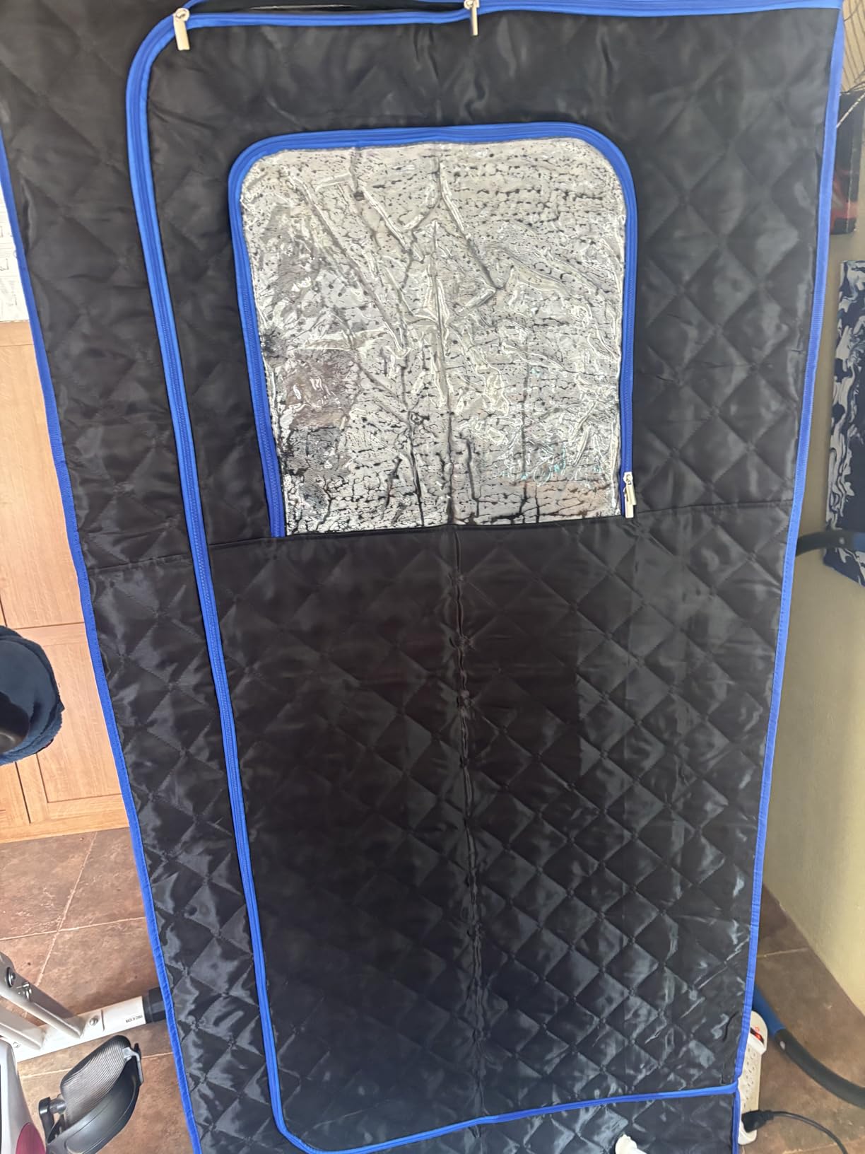 BOCHPOWER Portable Sauna Box, 3.0L Steamer, Remote Control, Folding Chair, 9 Levels (Full Size) customer photo 2