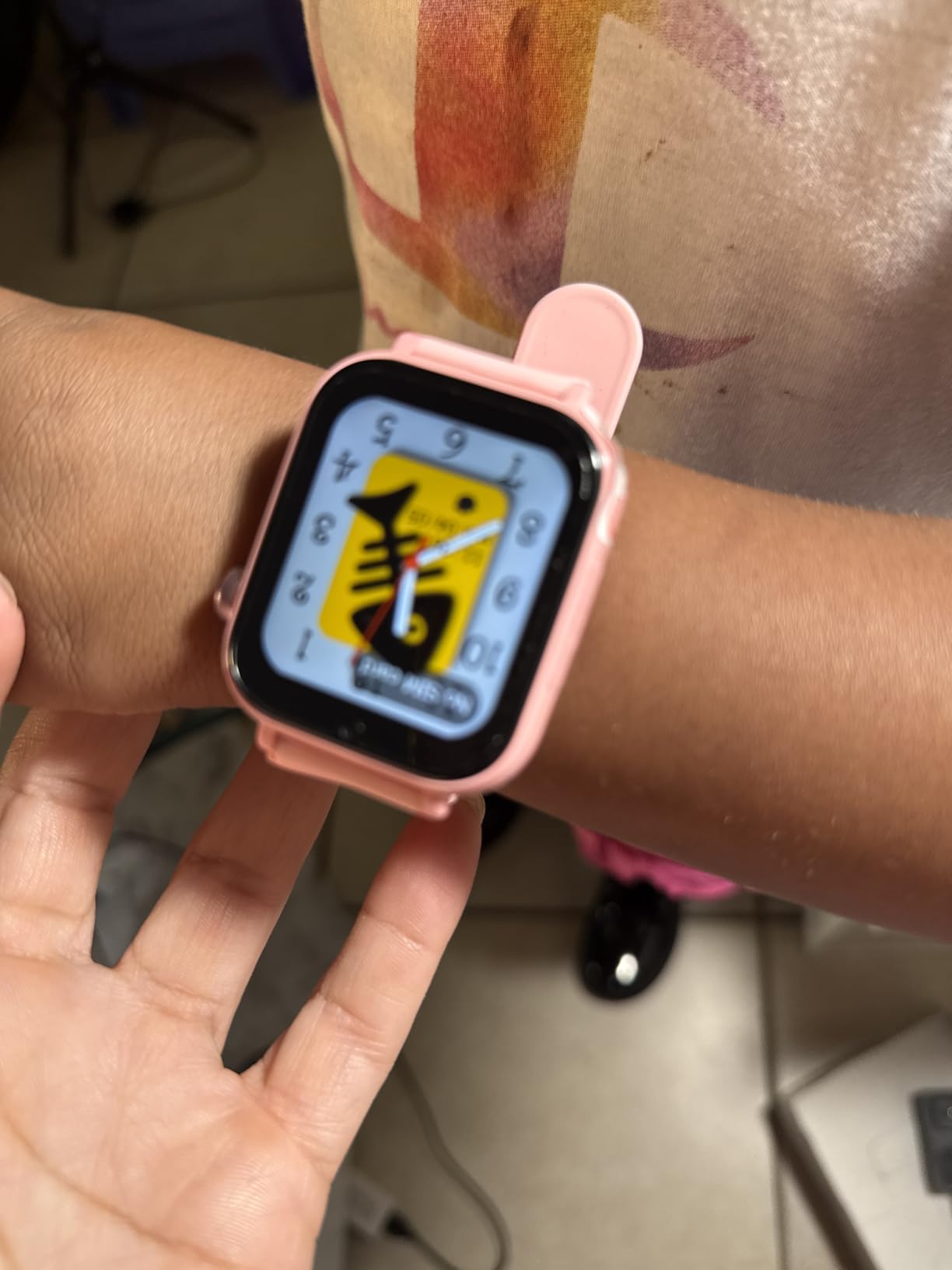 4G Kids Smart Watch for Boys Girls, Kid Watch Phone Ages 4-12 with Call, GPS, SOS, Video Call, Games, Camera, Alarm, Touchscreen Smartwatch for Children Birthday Gift (Includes SIM Card), Black customer photo 2