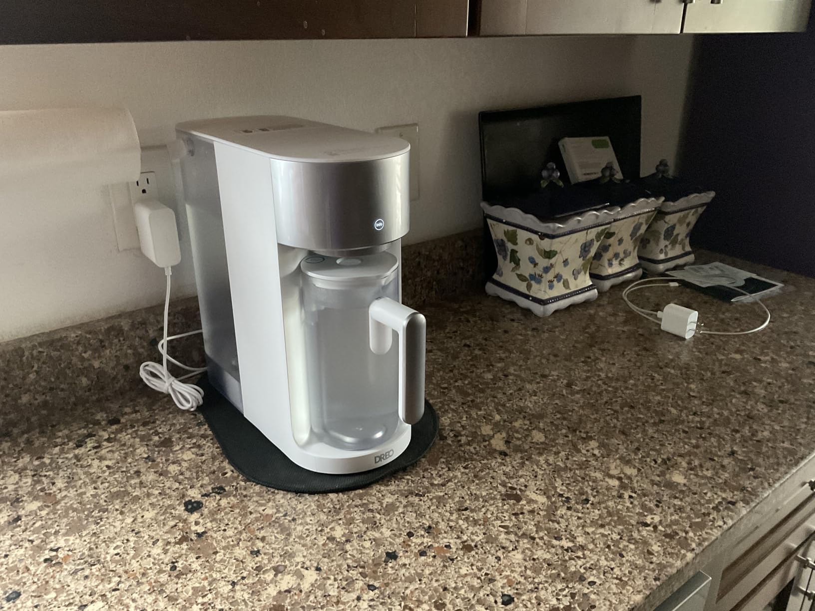 DREO Reverse Osmosis Water Filter Countertop, RO Filtration System, 3:1 Pure to Drain, TDS & Filter Life & Autofill Pitcher, Installation-Free, Self-Cleaning Water Purifier, RO Water Filter customer photo 1