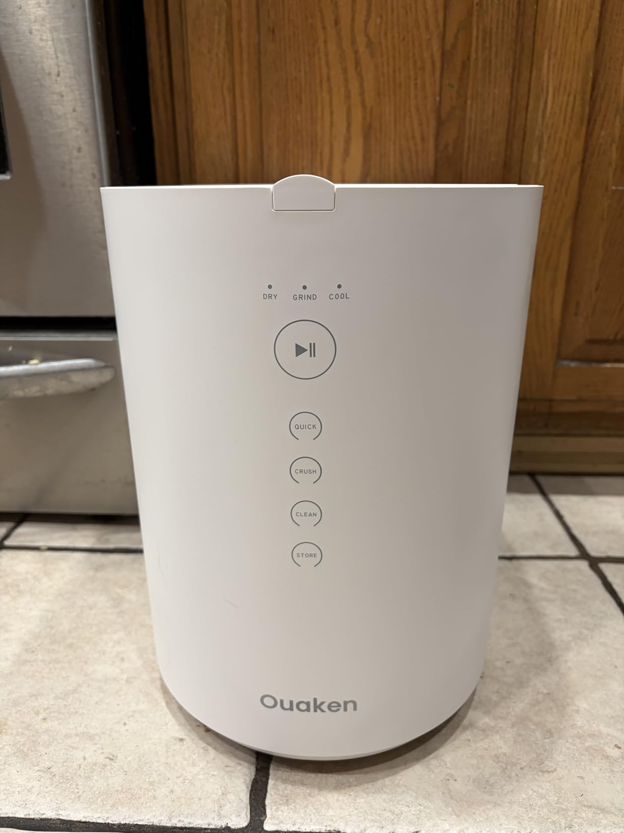 OK-255 Electric Composter for Kitchen, 5.5L Large Smart Countertop Compost Bin, Odorless, Quiet, Easy Clean, Turn Food Waste into Fertilizer, 2026 New Indoor Food Waste Compost Machine customer photo 2