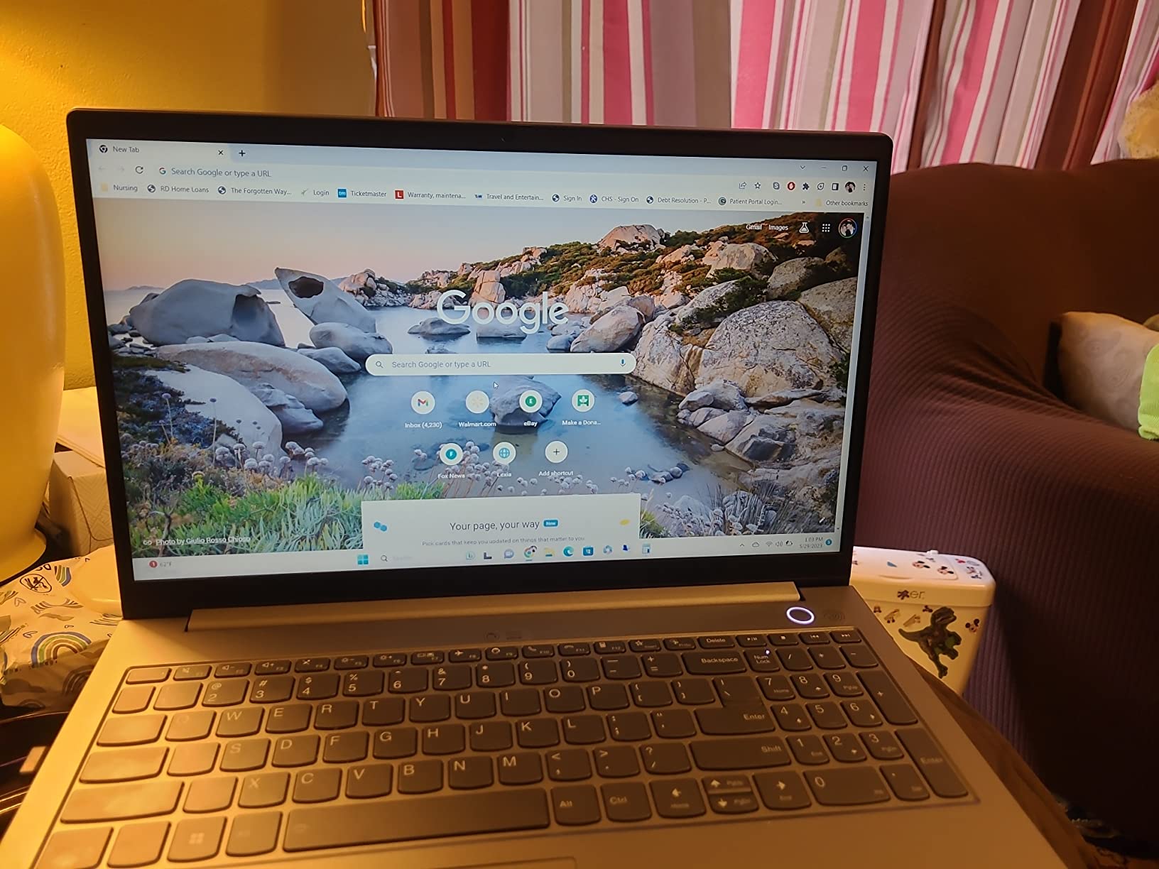 Lenovo 2026 Laptop Computer for Business and Student, Office 365, Copilot AI, Intel N4200, 4GB DDR4 RAM, 128GB eMMC, WiFi, Long Battery Life, Fast Charging, Grey customer photo 1