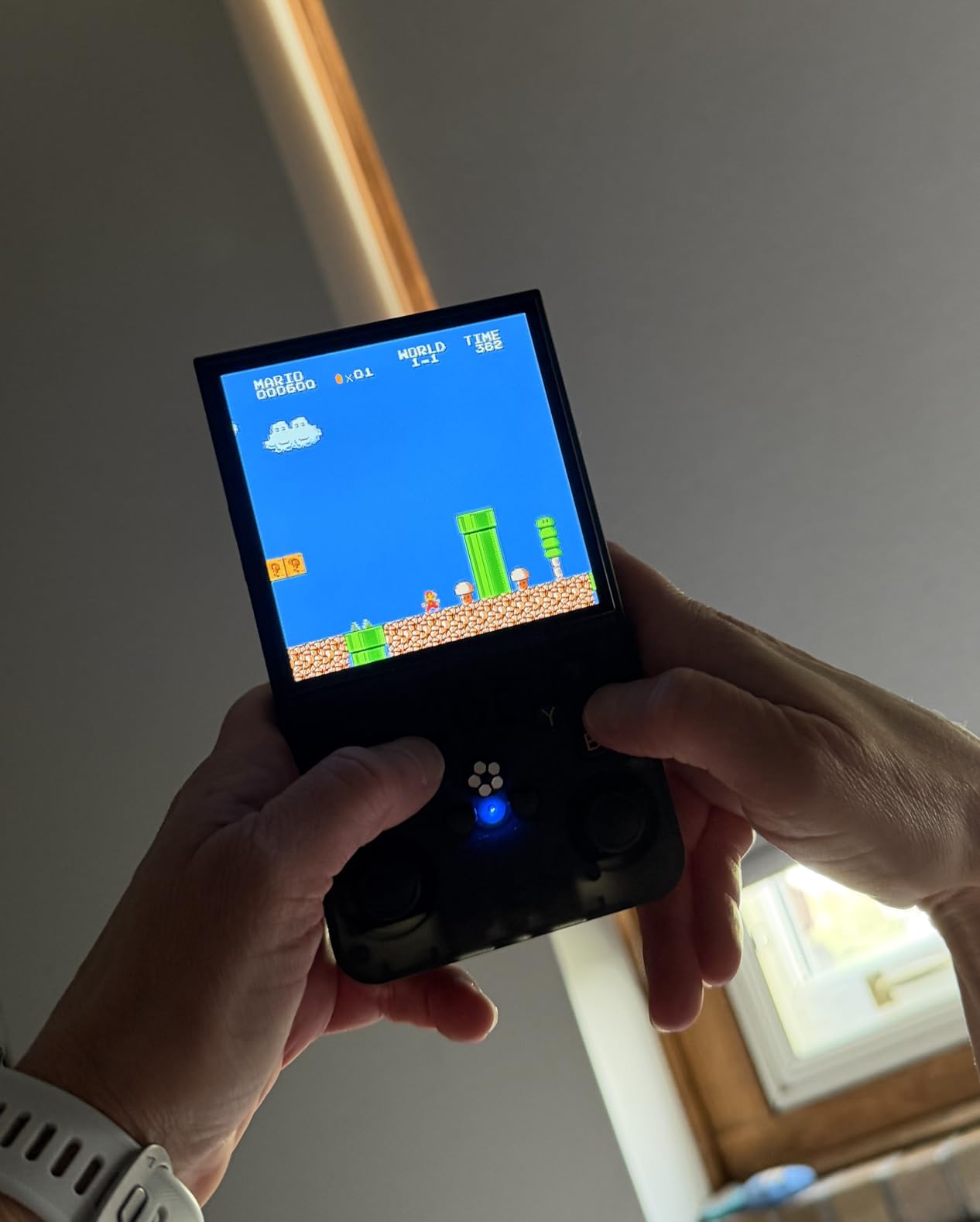 R36MAX Retro Handheld Game Console, 4.0-Inch IPS Display, 64GB Support 18,000+ Classic Games, 4000mAh Battery customer photo 2
