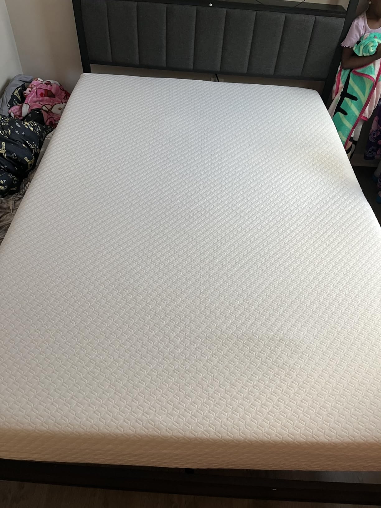 GAESTE Full Size Mattress in A Box, 8 Inch Hybrid Innerspring Mattress with Gel Comfort Memory Foam and Spring, Medium Feel, Pressure Relief, CertiPUR-US Certified customer photo 1