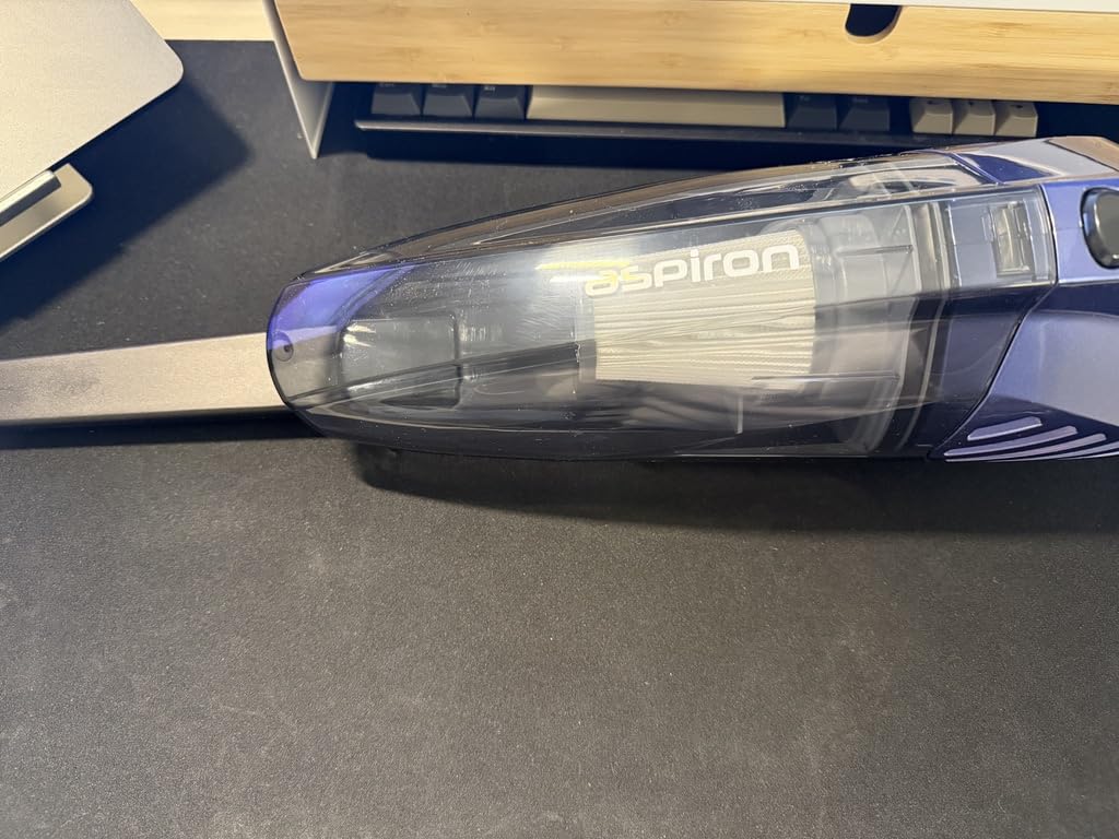 Aspiron Canister Vacuum, Canister Bagged Vacuum,4QT Dust Bag, H13 HEPA Filter, 5 Tools, Pet-Friendly,Variable Power Control,for Carpets, Hardwood Floors, Stairs, Pet Hair, Household customer photo 1