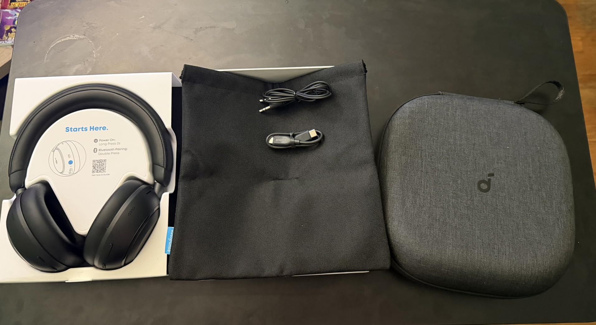 Soundcore Space 2 by Anker, Active Noise Cancelling Headphones, Comfortable Fit, 50H Playtime, LDAC Hi-Res Wireless Audio, Dual Connection, Clear Calls, Bluetooth 6.1, Nap Mode, Wearing Detection customer photo 2