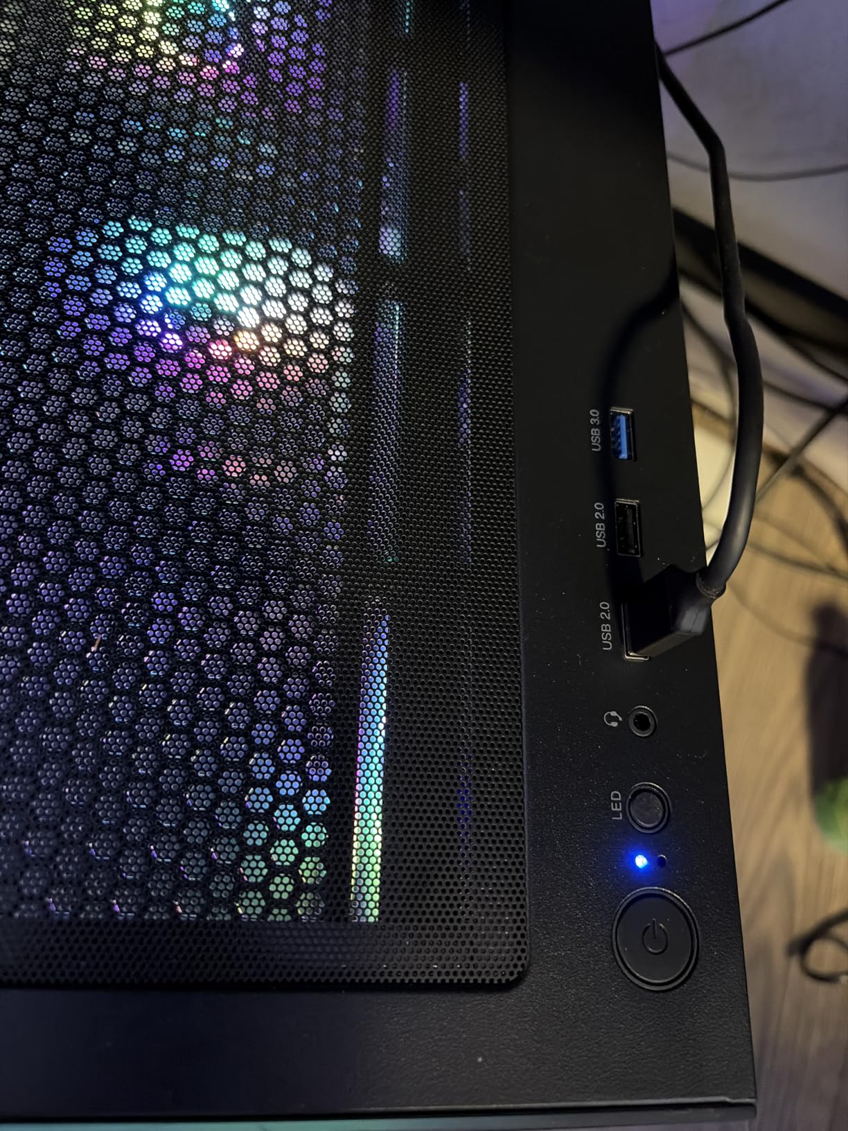Gamer Master Gaming Desktop PC - Intel Core i7, 32GB RAM, 1TB NVMe M.2 SSD, NVIDIA GeForce RTX 3050 6GB GDDR6, WiFi 6 Ready & Windows 11 Pro customer photo 1