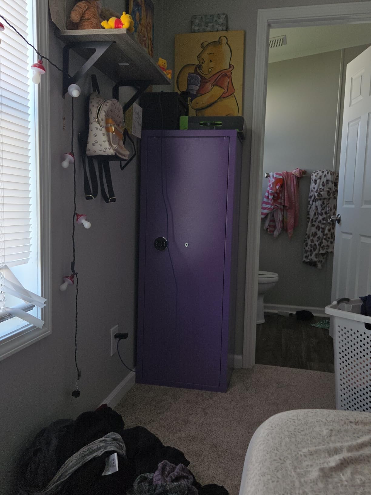 INTERGREAT Gun safes, Large Gun Safe, Gun Safes for Home Rifle and Pistols, Long Gun Safe for Rifle Shotgun for Home, Quick Access, Adjustable Gun Racks, Easy Assemble (8-12 Guns) customer photo 1