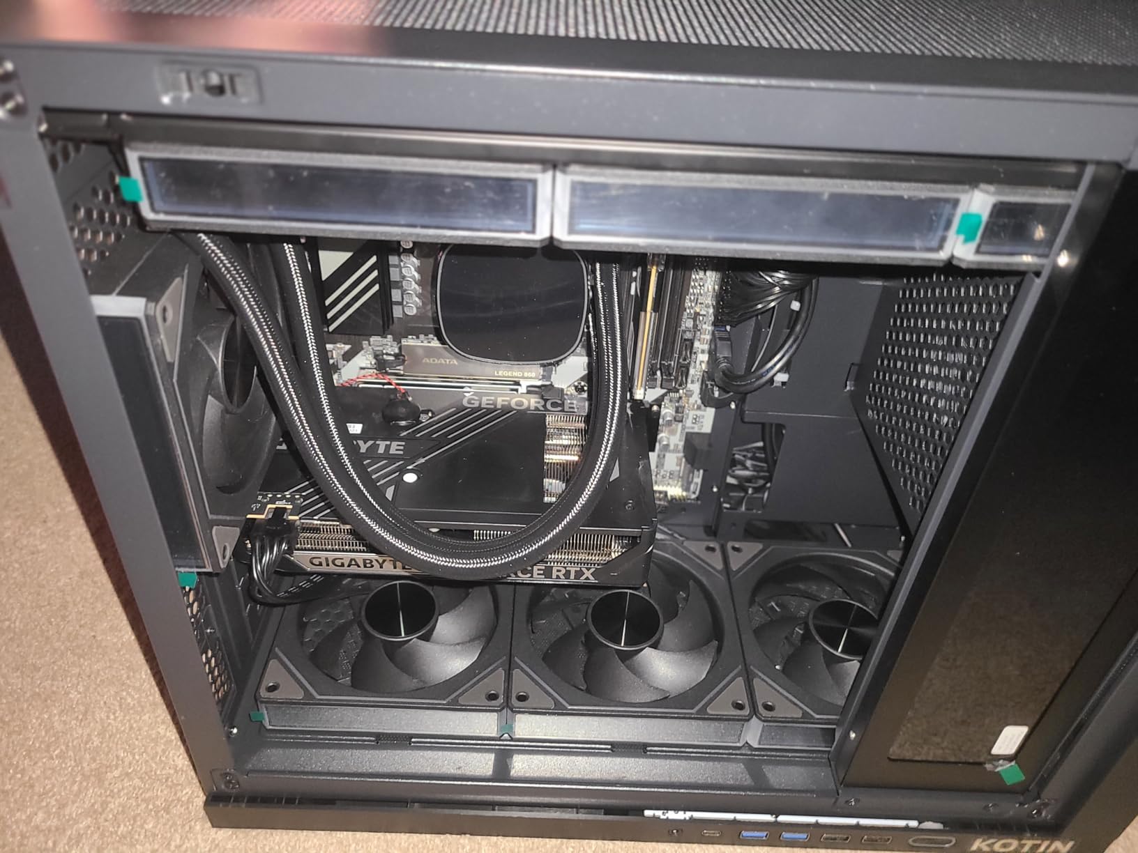 KOTIN Prebuilt Gaming PC Desktop Computer, Ryzen 7 9700X, GeForce RTX 5060 8GB, 32GB DDR5 6000MHz, 1TB PCIe 4.0 SSD, 11.3