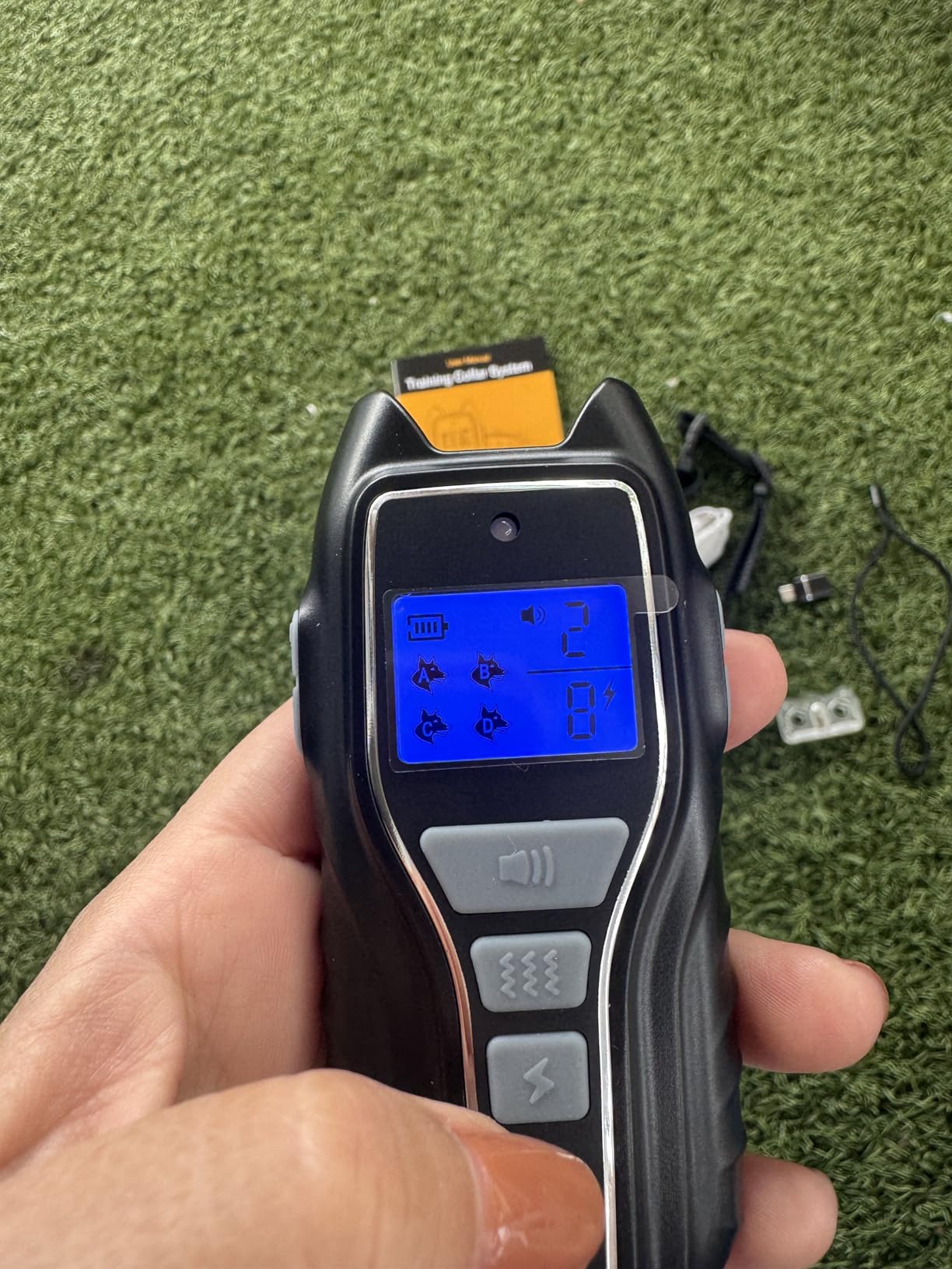 Dog Training Collar with Remote, Waterproof IPX7 E Collar for Dogs, Beep and Vibration Modes, Safe and Humane Training, 2000FT Range, Rechargeable, Fits Small Medium Large Dogs 15-120 lbs customer photo 2