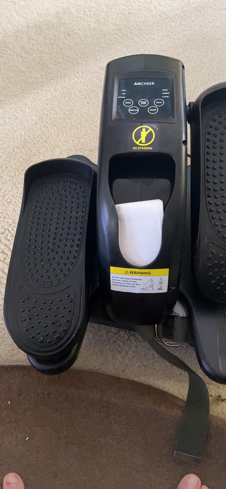 Elliptical Exercise Machine, Elliptical Machine for Home with Ultra-Smooth Magnetic Resistance customer photo 2
