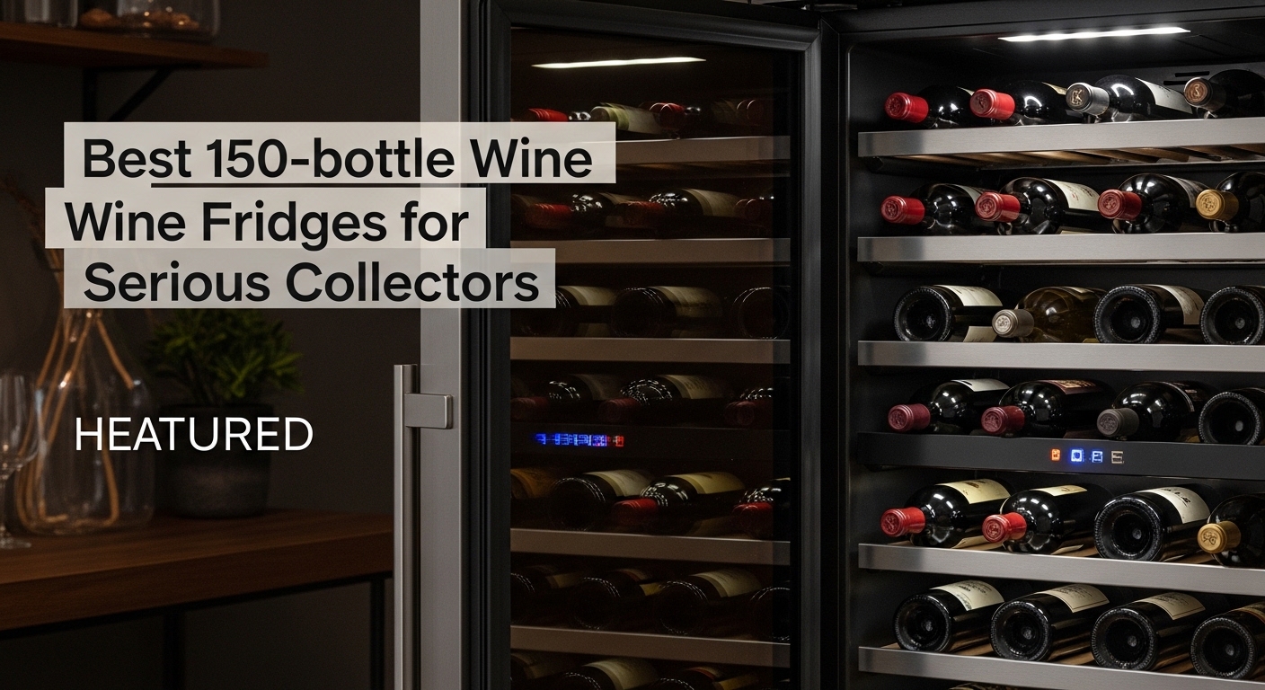 Best 150-Bottle Wine Fridges for Serious Collectors
