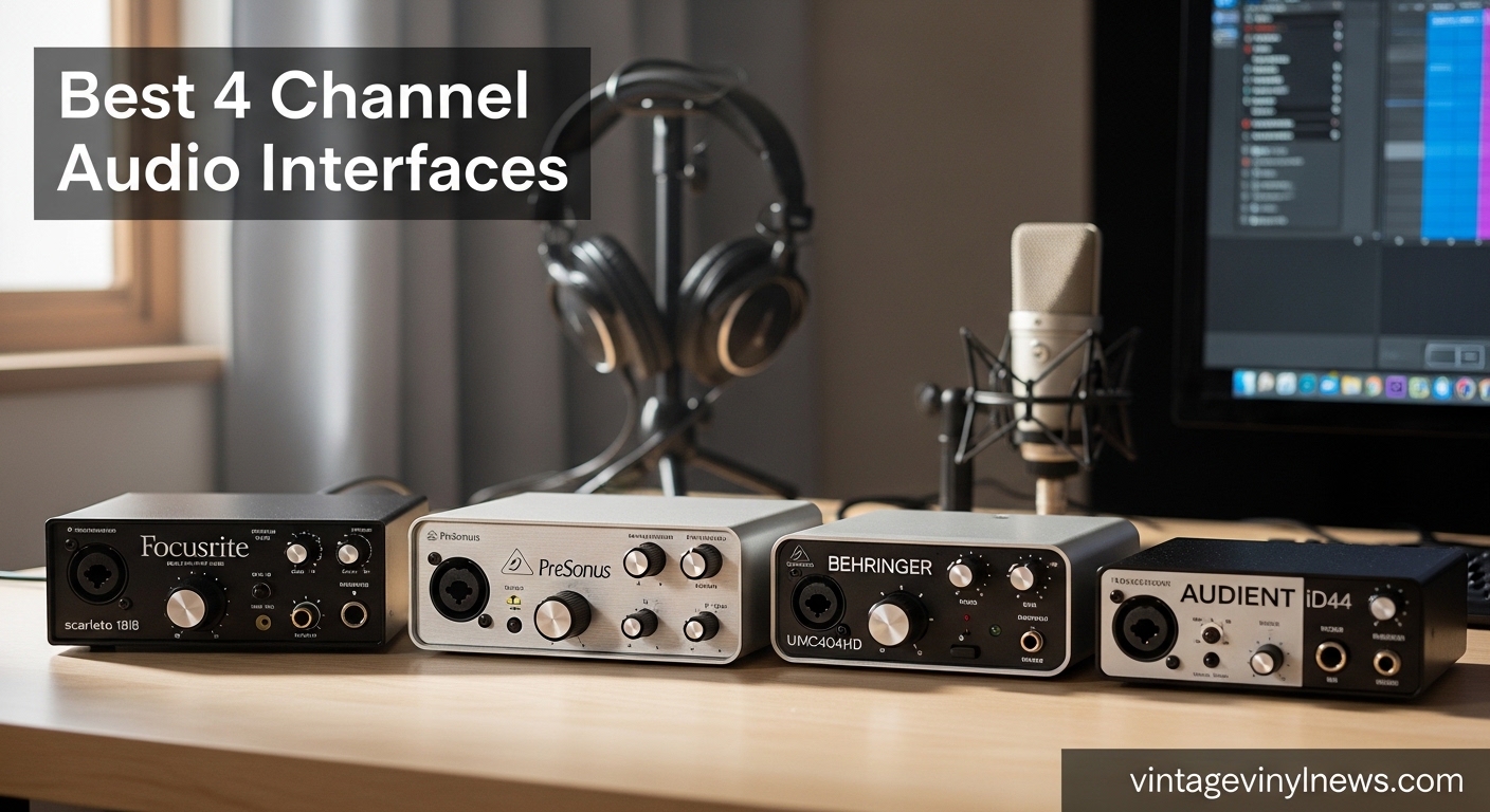 Best 4 Channel Audio Interfaces