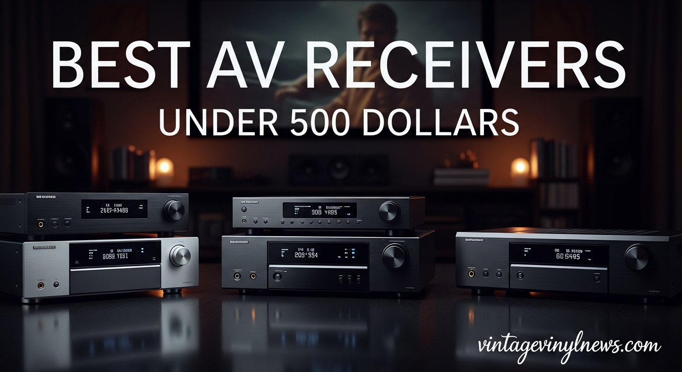 Best AV Receivers Under 500 Dollars