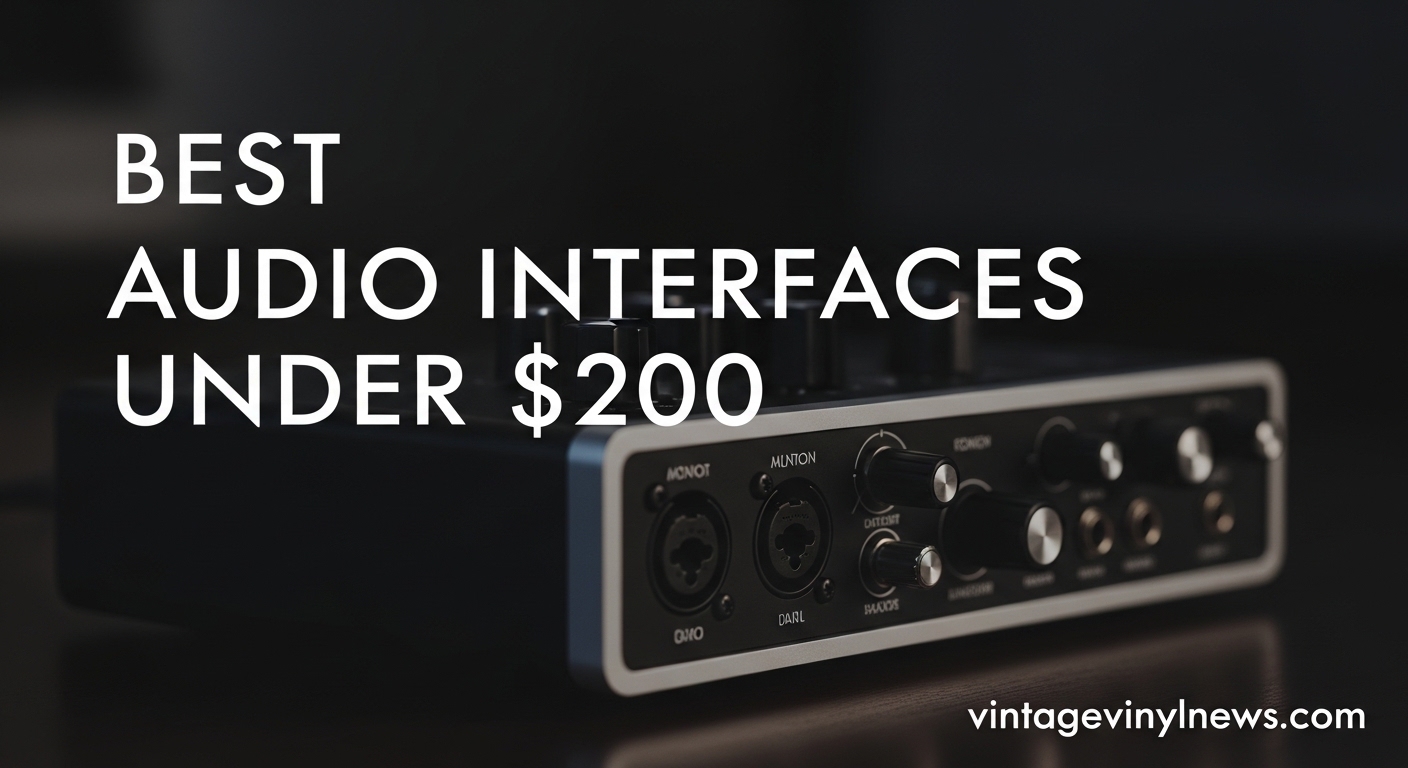 Best Audio Interfaces Under $200