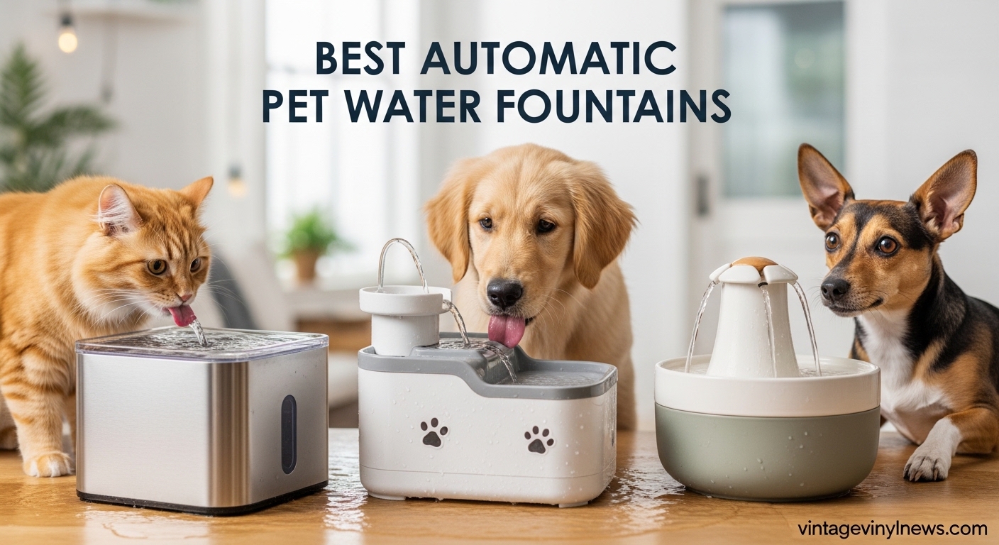 Best Automatic Pet Water Fountains