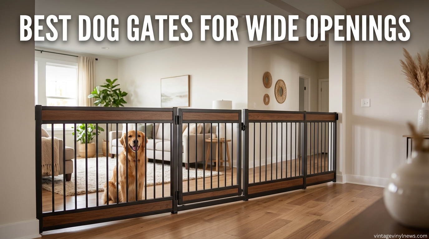 Best Dog Gates for Wide Openings
