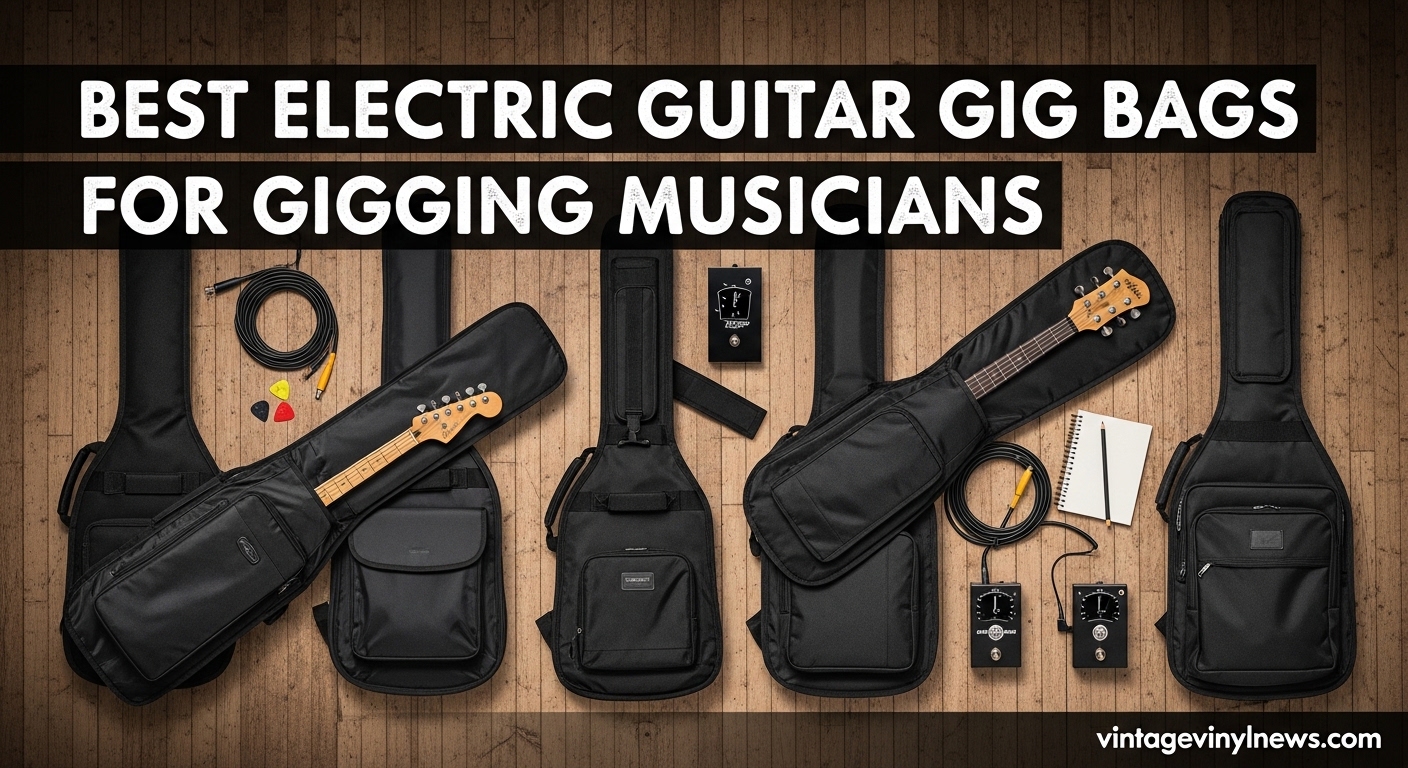 Best Electric Guitar Gig Bags for Gigging Musicians