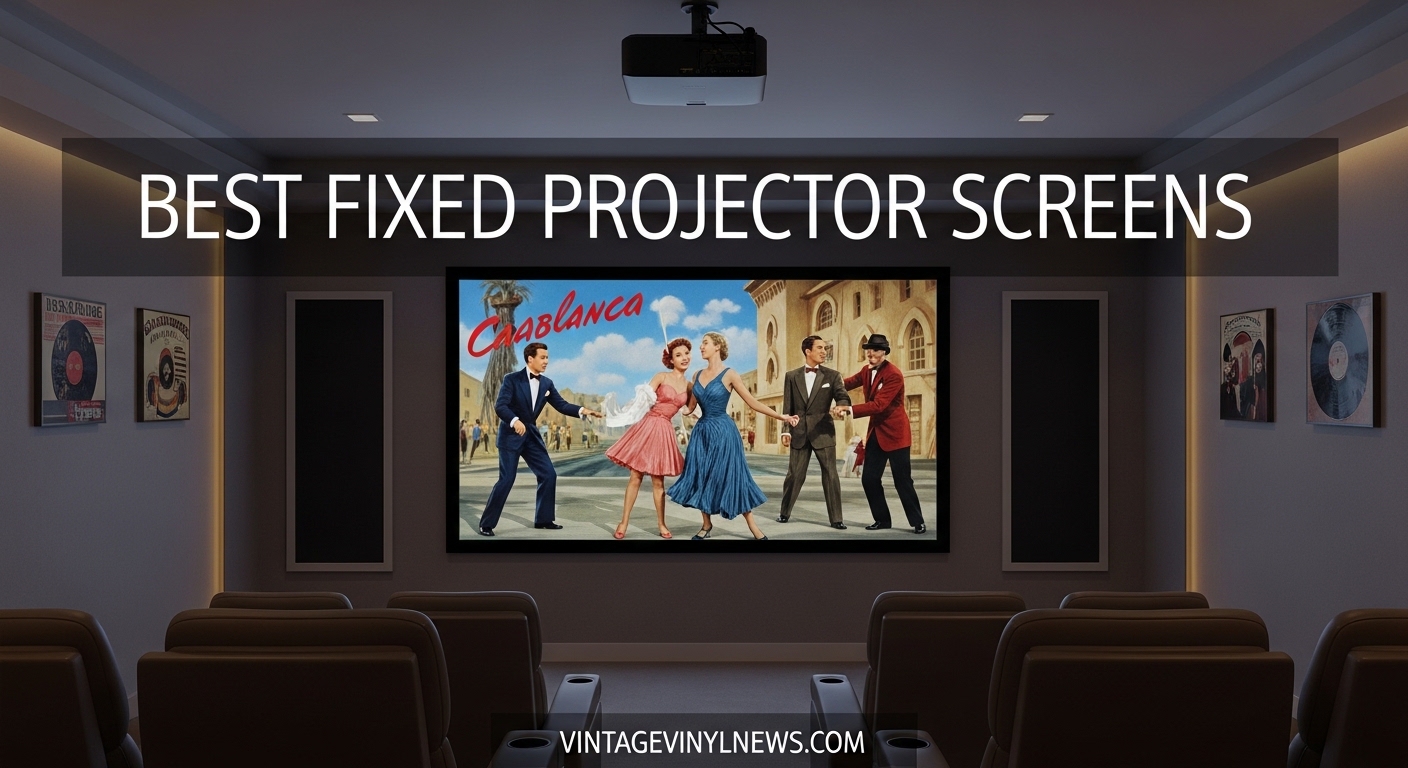Best Fixed Projector Screens