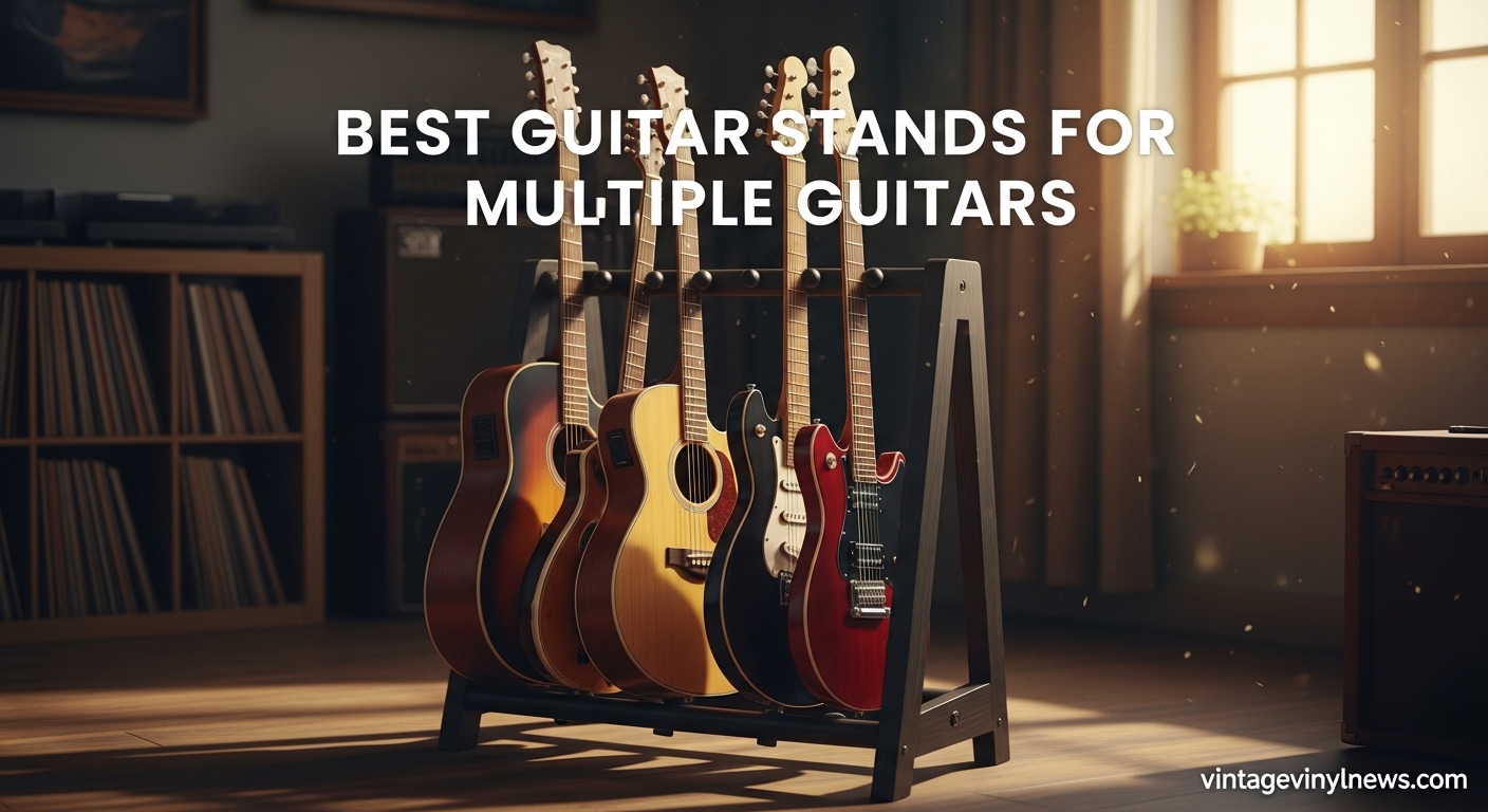 Best Guitar Stands for Multiple Guitars