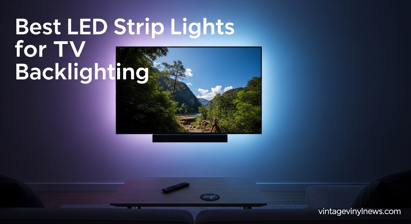 Best LED Strip Lights for TV Backlighting