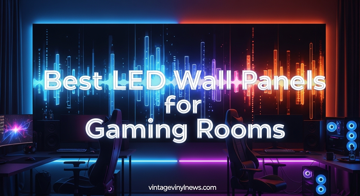 Best LED Wall Panels for Gaming Rooms