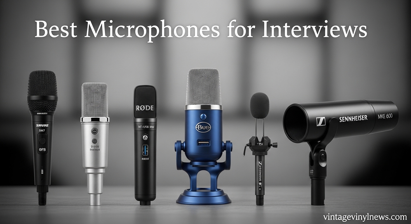 Best Microphones for Interviews